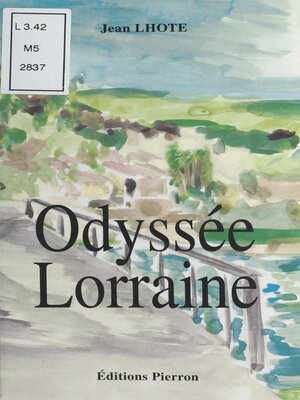 cover image of Odyssée lorraine